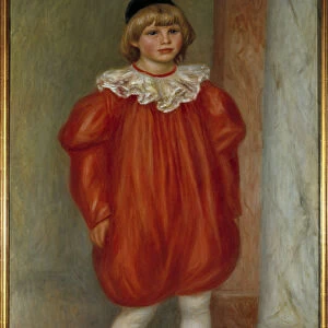 Claude Renoir en clown Painting by Pierre Auguste Renoir (1841-1919) 1909 Sun