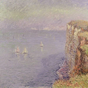 Cliffs in Normandy, 1901