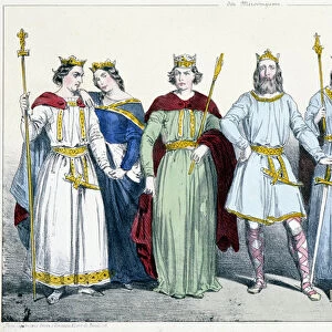 Clovis II and Bathilde (638 - 653), Clotaire (Clothaire) III (653 - 670)