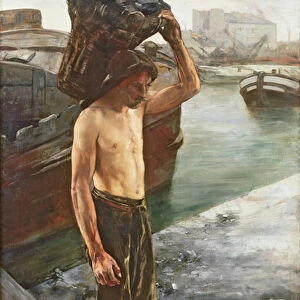 The Coal Carrier, 1882 (oil on canvas)