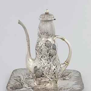 Coffee Pot, 1891 (silver & ivory)