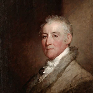 Colonel John Trumbull, 1818 (oil on wood panel)