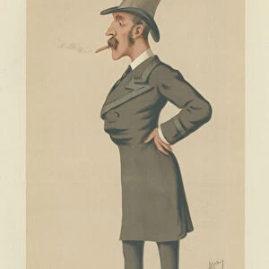 Colonel Owen Lewis Cope Williams (colour litho)