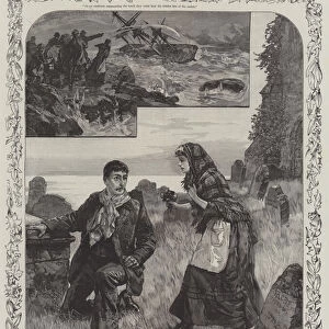 Come Back to Me! Tale by Clement Scott (engraving)