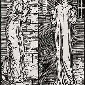 Comes to the First Sister, 1866 (woodcut)