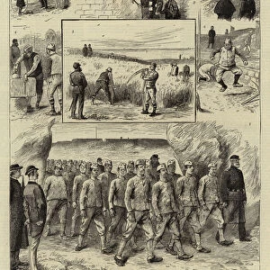Convict Life at Portland (engraving)