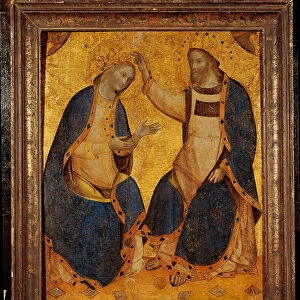 Coronation of the Virgin (oil on panel)