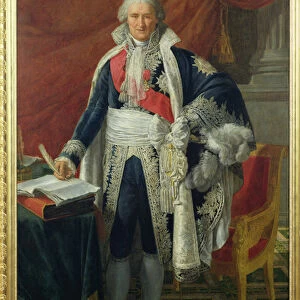 Count Jean-Etienne-Marie Portalis (1746-1807) 1806 (oil on canvas)