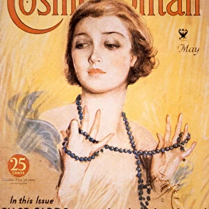 Front cover of Cosmopolitan magazine, May 1934 (colour litho)