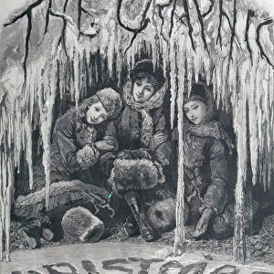 Front cover of The Graphic, Christmas 1882 (litho)