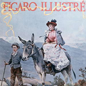 Front cover of Le Figaro Illustre, September 1894 (colour litho)