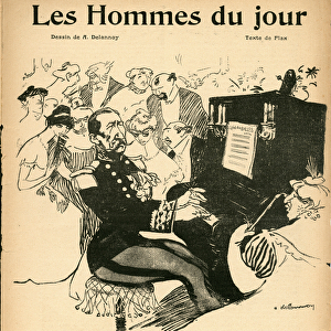 Cover of "Les Hommes du jour", number 4, 1908