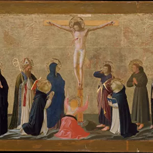 The Crucifixion, c. 1440 (tempera to canvas laid on wood)