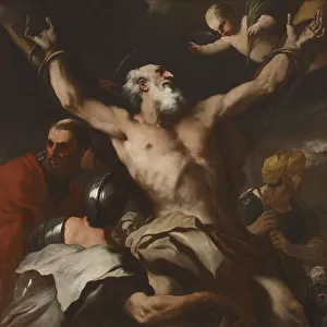 The Crucifixion of Saint Andrew, c. 1660 (oil on canvas)