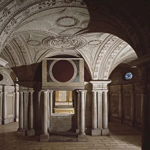 Crypt of the church of st Martino ai Monti, 4th-5th century