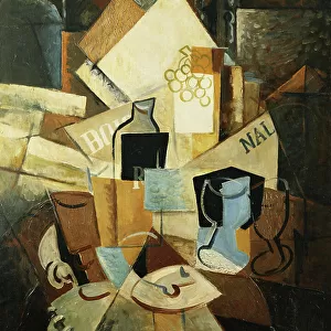 Still life paintings Collection: Cubism