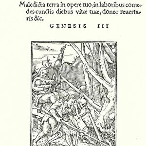 The Curse upon Earth and on Man (engraving)