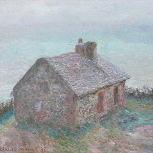 The Customs House at Varengeville, 1897 (oil on canvas)