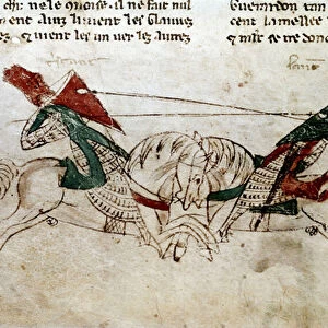 Cycle of King Arthur: "Battle of Lancelot and Tristan"