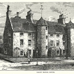 Dalry Manor House (engraving)