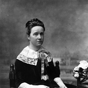 Dame Millicent Fawcett, c. 1880 (b / w photo)
