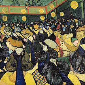 The Dance Hall at Arles, 1888 (oil on canvas)