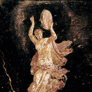 Dancer with tambourine (fresco, 1st century AD)