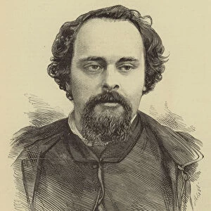 Dante Gabriel Rossetti (engraving)
