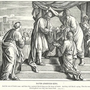 David Anointed King (engraving)
