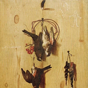 Dead Birds (oil on canvas)