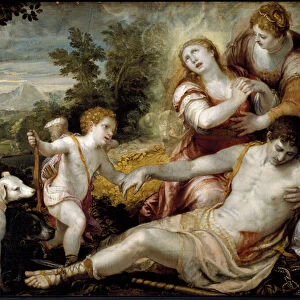 The Death of Adonis (Painting, 16th century)