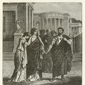 Departure of Regulus for Carthage (engraving)