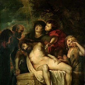 The Deposition, 1602 (oil on canvas)