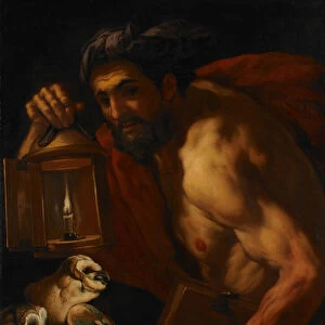 Diogenes (oil on canvas)