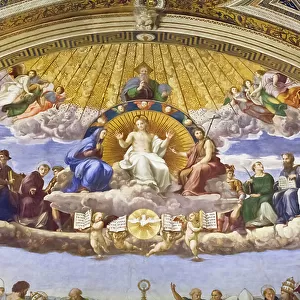 Disputation of the Holy Sacrament, detail, c. 1501-1520 (fresco)