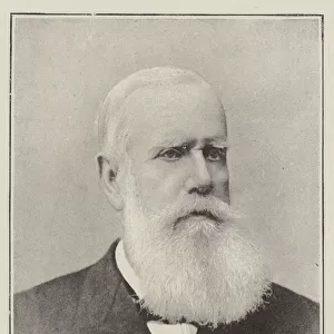Dom Pedro II, Emperor of Brazil (b / w photo)