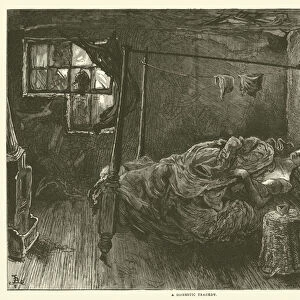 A domestic tragedy (engraving)