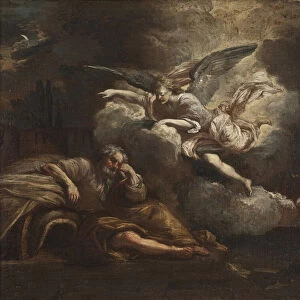 The Dream of Joseph (oil on canvas)