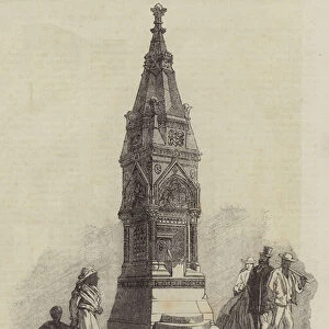 Drinking-Fountain at Barbadoes (engraving)