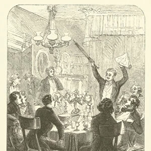 A Droll Scene at Sydney Smiths (engraving)