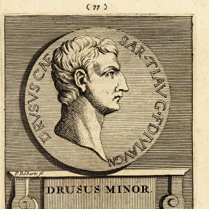 Drusus Julius Caesar, son of Emperor Tiberius, 1802 (engraving)