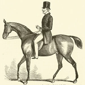 The Duke of Wellington in 1842, after a sketch by "H B"(engraving)