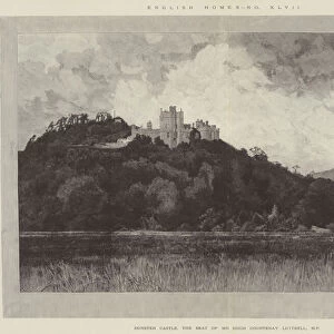 Dunster Castle, the Seat of Mr Hugh Courtenay Luttrell, MP (engraving)