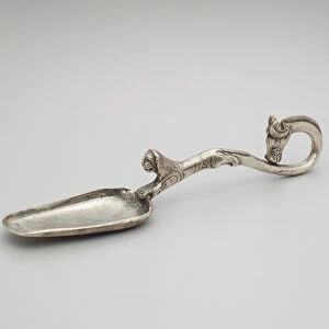 An East Greek spoon, late Classical to Hellenistic period, c. 4th century BC (silver)