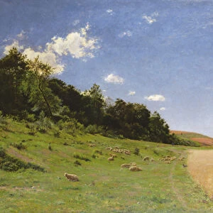 Edge of the Woods on the Outkirts of Eu, 1883 (oil on canvas)