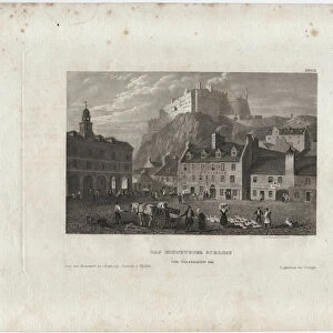 The Edinburgh Castle, 1833 (engraving)