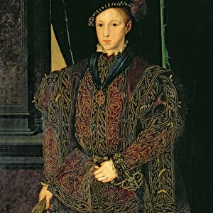 Edward VI (1537-53) (oil on panel)