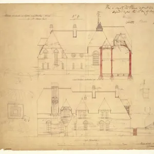 Realistic drawings Collection: Architectural sketches