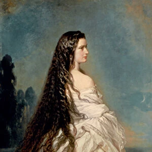 Elizabeth of Bavaria (1837-98), wife of Emperor Franz Joseph I of Austria (1830-1916)