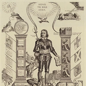 The Embleme of Englands Distractions (litho)